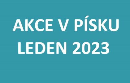 AKCE V LEDNU 2023 V PÍSKU