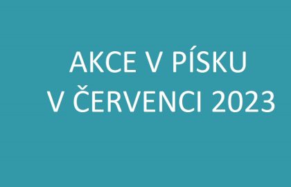 akce v červenci 2023