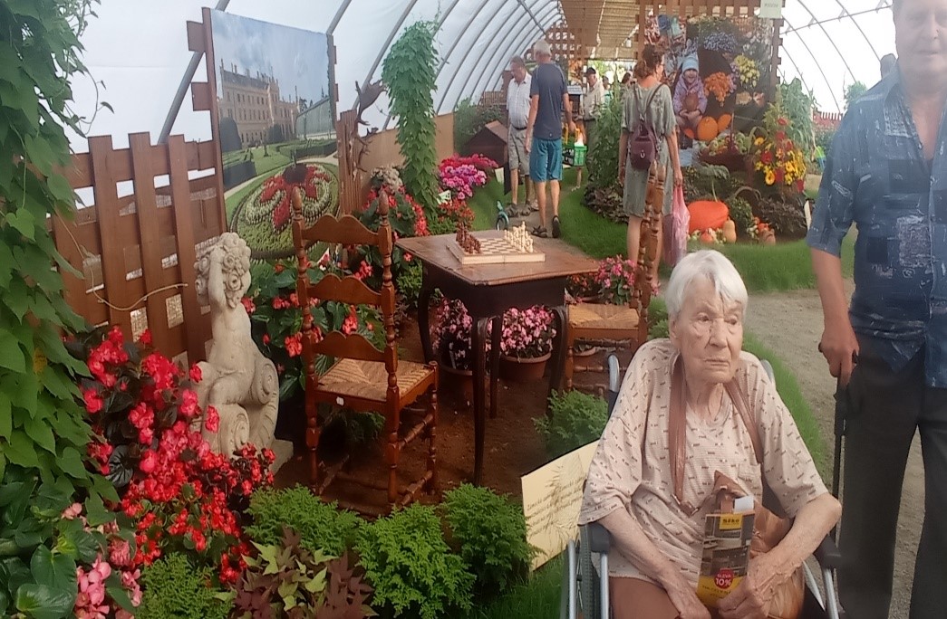Výstava květin v Čimelicích