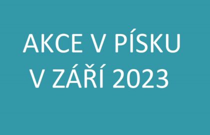 AKCE V ZÁŘÍ 2023