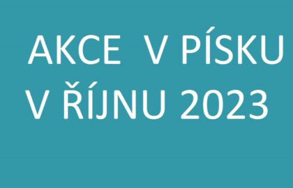 říjen akce v Písku