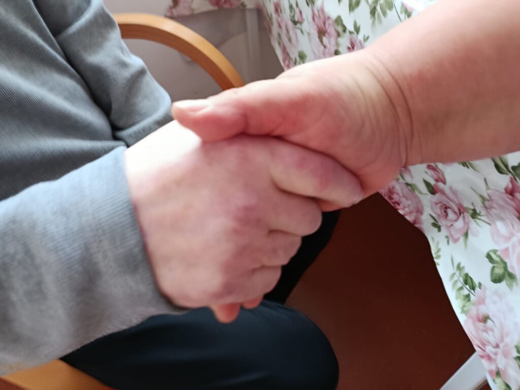 Přivítání, podání rukou