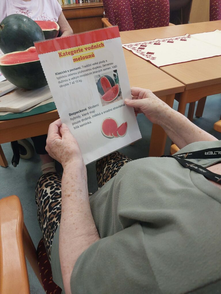 list ke smyslovce s informacemi o vodním melounu