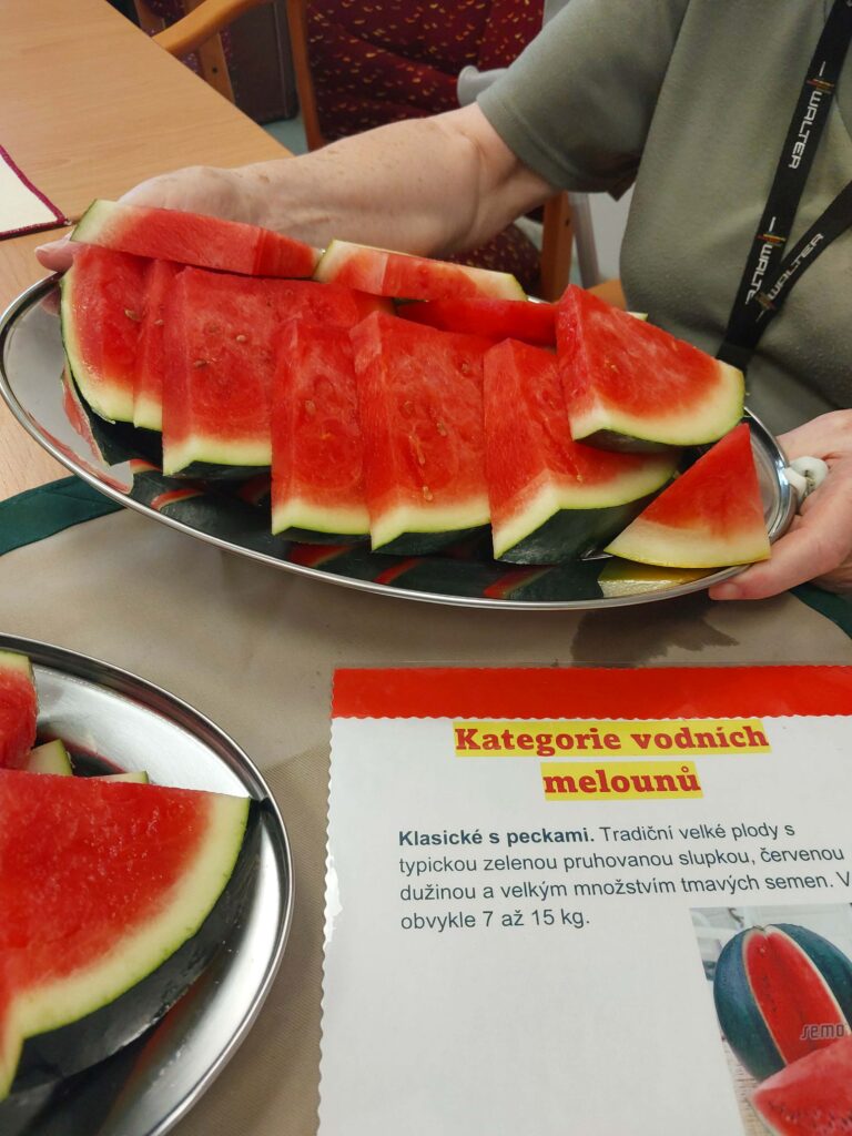 nakrájený meloun