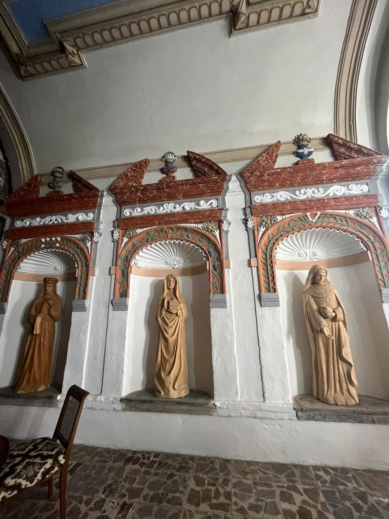 SOchy svatých v zámku ve Štěkni